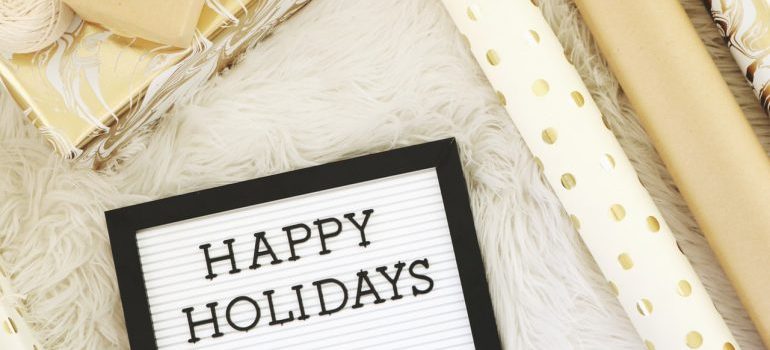 Holiday marketing campaign in the making