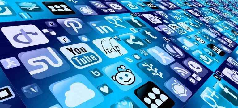social media icons
