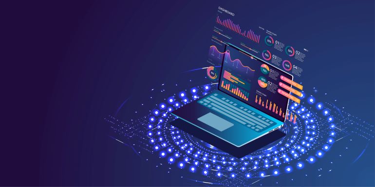 Illustration of website performance.