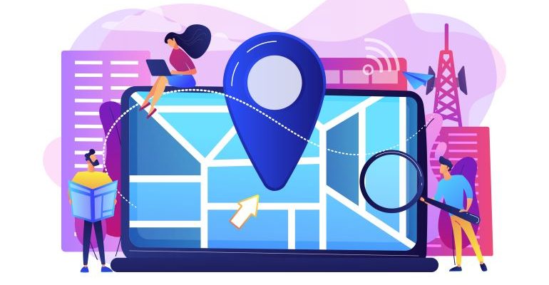 Illustration of local SEO
