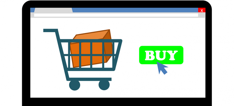 an online shopping cart