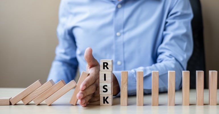 Risk with domino effect example