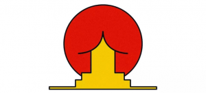 The logo of the Brazilian Institute of Oriental Studies. 