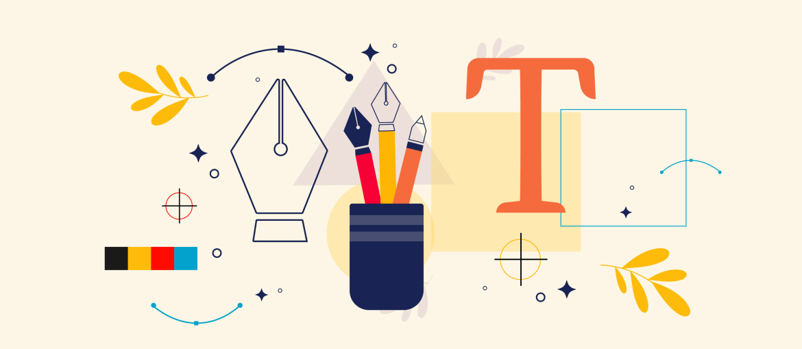 Graphic drawing representing addiction treatment branding