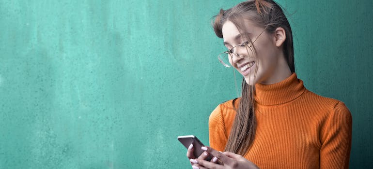A person using their phone to search for information needed to answer: How is rehab marketing different from marketing in other industries?
