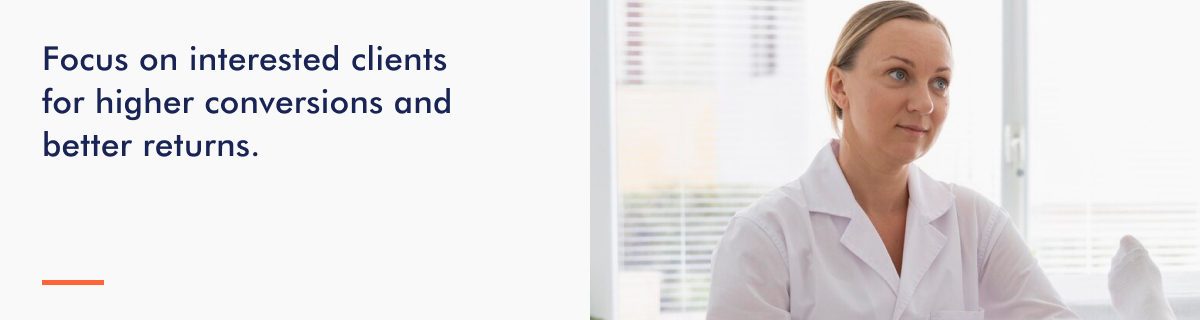 focus on your clients banner