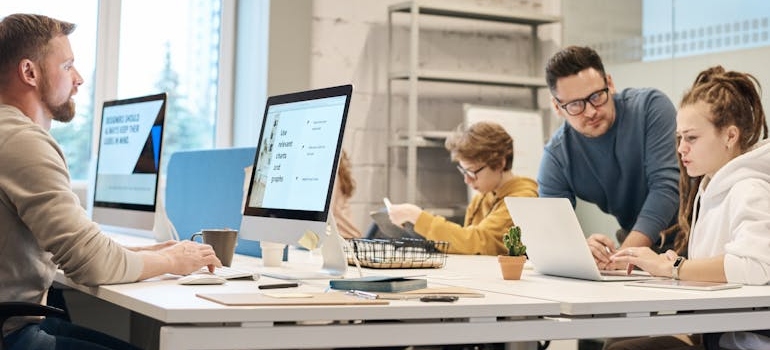 A team of marketing experts examining why your clients struggle to book appointments and how to fix it