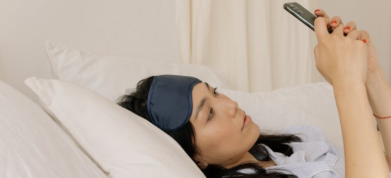 A person checking out the services of an aesthetic clinic that knows how to write the perfect Instagram bio