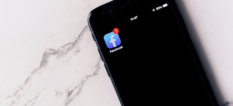 The icon of Facebook, a platform used for paid social media advertising