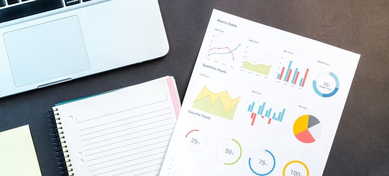 Charts and graphs that help understand data from the sober living business plan analysis