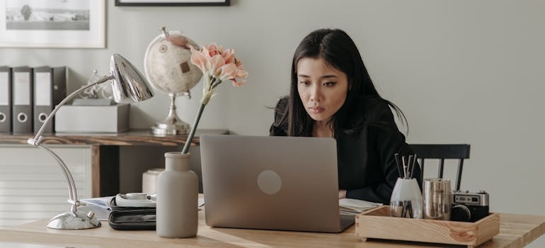 A person optimizing their directory profile after learning how online therapy directories help therapists grow their practice